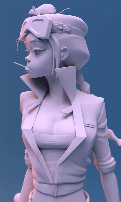 3d character character design zbrush character