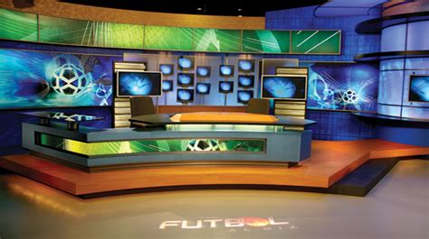 Multimedios Set Design Sports Sets Broadcast Design International Inc