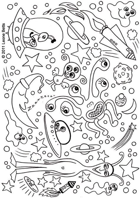 Welcome to our popular coloring pages site. Free Printable Kids Colouring: Aliens and Outer Space | Space coloring pages, Free kids coloring ...