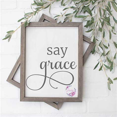 Excited To Share The Latest Addition To My Etsy Shop Say Grace Svg