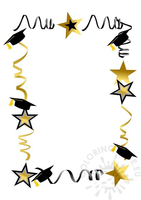 Graduation Borders Clip Art