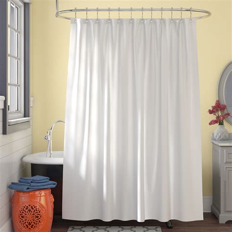 Fabric Shower Curtain Liners Water Resistant Bathroom Curtains 特価商品