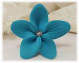 Images of Turquoise Hair Flower