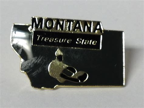 Montana State Lapel Hat Pin New Gettysburg Souvenirs Gifts