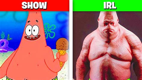 10 Spongebob Characters Who Exist In Real Life Youtube