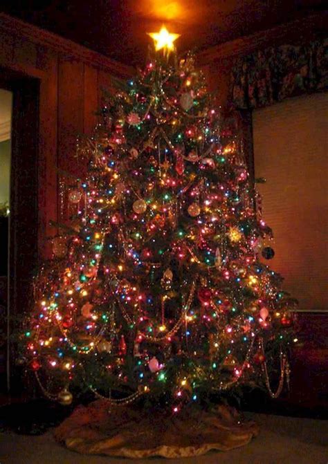 Setyouroom Christmas Tree With Coloured Lights Christmas Tree
