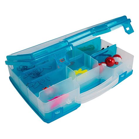 Plano Plams Let S Fish X Blue Satchel Tackle Box