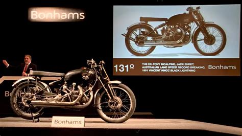 1951 Vincent 998cc Black Lightning The Most Expensive Motorcycle Ever
