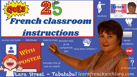 French Classroom Instructions 25 French Commands To Help You