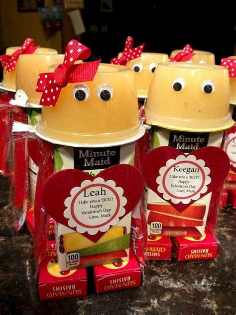 Adorable 29 Robot Valentines Snacks Ideas For Kids Source Link