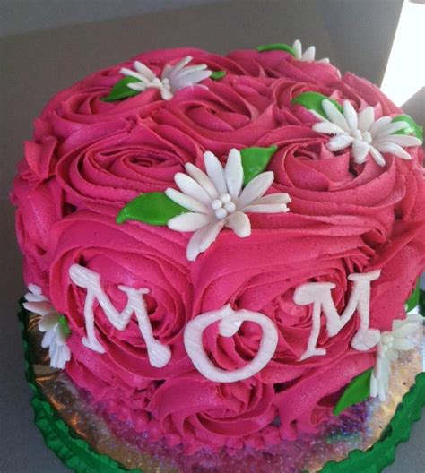 These ultra fuzzy slippers are made of super soft faux fur. Pink Rose Mother's Day Cake | Sweet Cakes by Toni ...