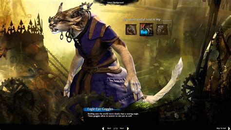 Guild Wars 2 Charr Female Biography Options YouTube