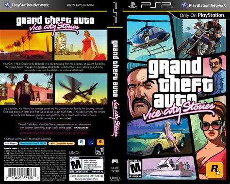 Custom Grand Theft Auto Vice City Stories Psp Box Art Shenske