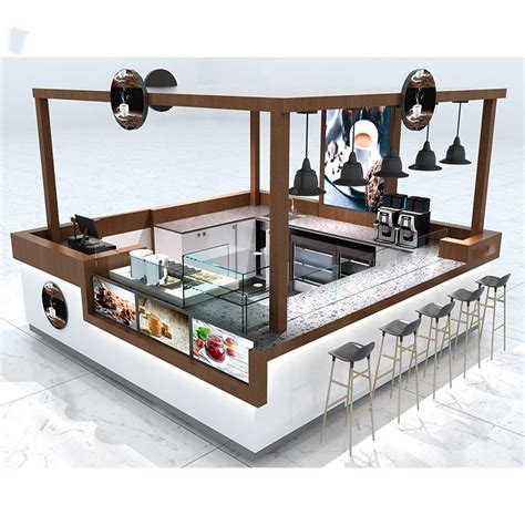 Food Kiosk Fast Food Stand Design And Mall Food Stall For Sale