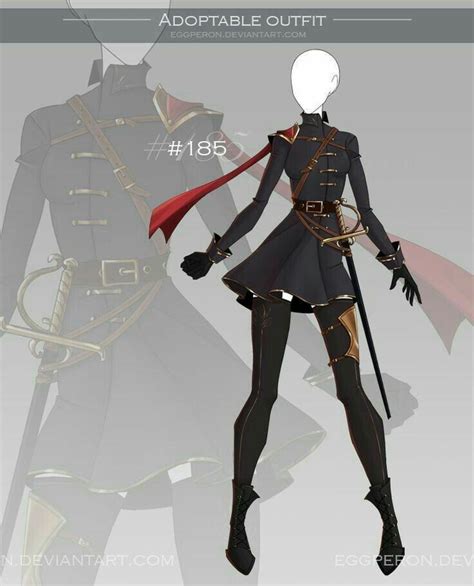 General Outfits Hero Costumes Anime Outfits Fantasy Clothing