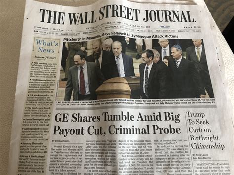 The Wall Street Journal Holding On To Its Print Design García Media