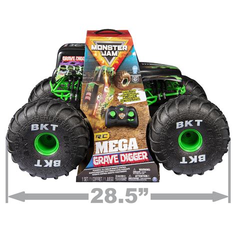 Buy Mega Grave Digger 16 Scale Rc Car At Mighty Ape Australia