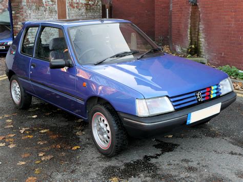 1996 Peugeot 205 Classic And Vintage Cars For Sale At Raced And Rallied Rally Cars For Sale