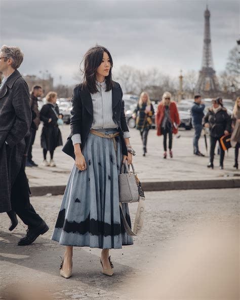 Dior Streetstyle Paris Fashion Week Fashion Week Outfit Fashion