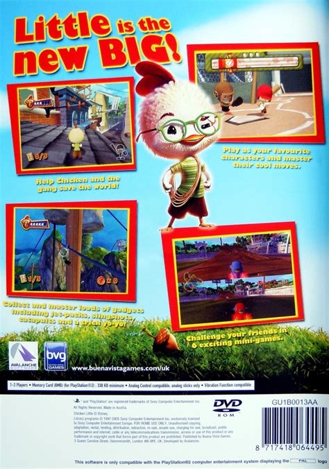 Disneys Chicken Little Box Shot For Playstation 2 Gamefaqs