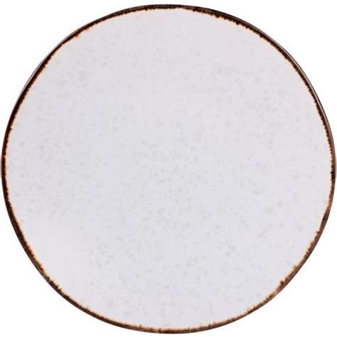 Assiette Plate Polaire 27 Cm Lot De 6 Table Passion NEURE Blanc