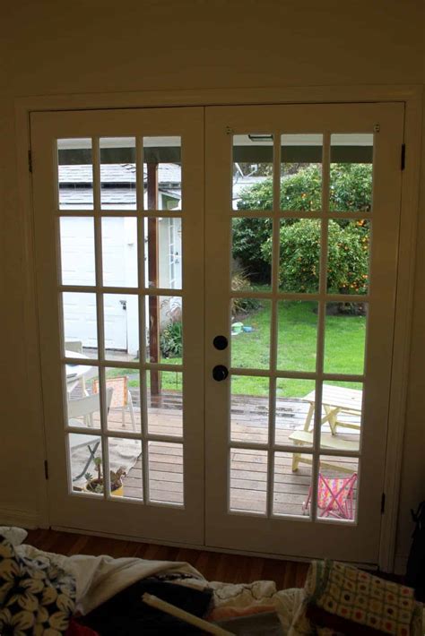 Ideas and techniques article which is labeled within decor, and published at january 3rd. DIY French Door Curtain Panel Tutorial | Pretty Prudent