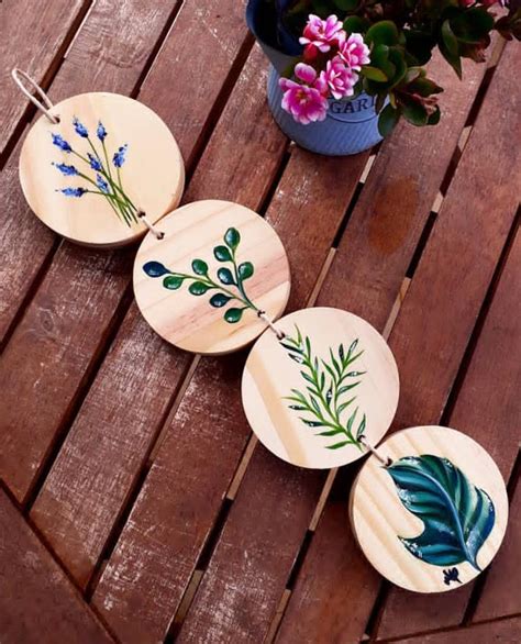 Diy Creative Wood Painting Enjoying The Beauty Of Nature Lily