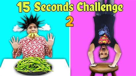 15 Sec Challenge Part 2 Super Funny Challenge Hungry Birds Youtube