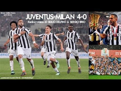 Juventus roma live score (and video online live stream) starts on 6 feb 2021 at 17:00 utc time in serie a, italy. JUVENTUS-MILAN 4-0 - Radiocronaca di Giulio Delfino e ...