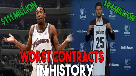 The Worst Contracts In Every Nba Teams History Kot4q Youtube