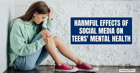 Harmful Effects Of Social Media On Teens Mental Health Health Tips