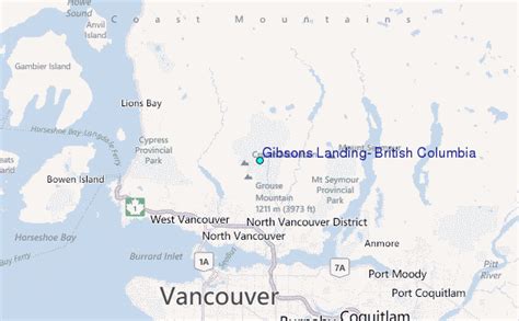 Gibsons Landing British Columbia Tide Station Location Guide