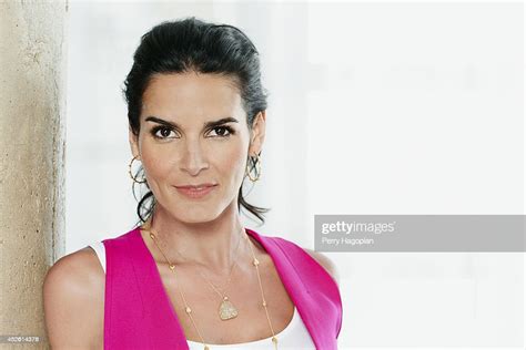 Actress Angie Harmon Is Photographed For Tv Guide Magazine On May 14