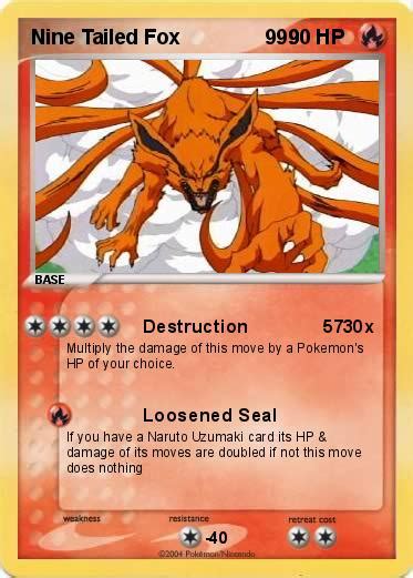 Pokémon Nine Tailed Fox 999 999 Destruction 57 My Pokemon Card