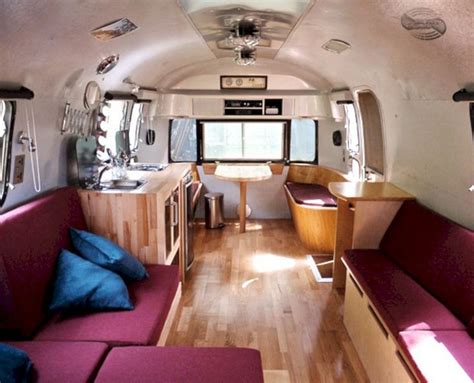 35 Stylish And Gorgeous Airstream Interior Design Ideas