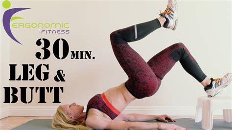 30 Minute Leg And Butt Workout Cardio And Toning Youtube