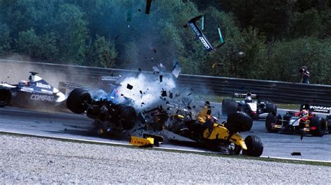 Formula 1 Crash Compilation 2000 2003 Youtube