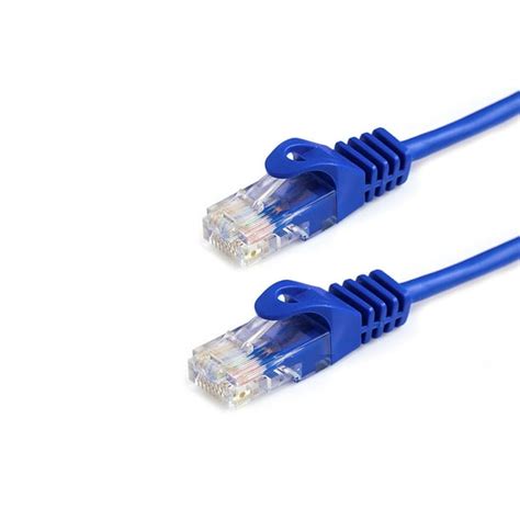 Cables Direct Online Snagless Cat5e Ethernet Network Patch Cable Blue