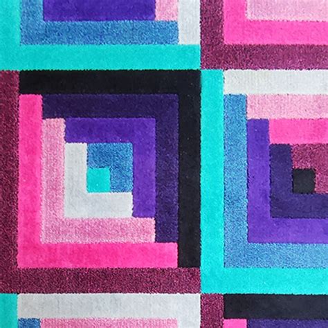 1980s Gorgeous Geometric Italian Woolen Rug By Missoni For Tandj Vestor