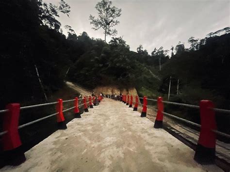 Jembatan Ir Soekarno Desa Lobu Sihim Kecamatan Simangumban Diresmikan