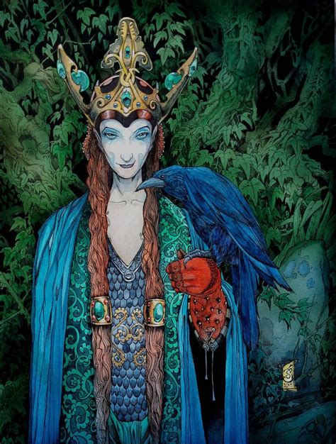 King Arthur Legend Legend Of King Morgana Le Fay Sidhe Sorceress