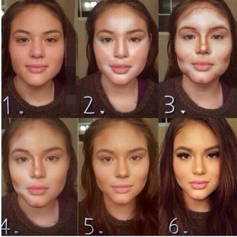 How To Use Makeup To Make Your Face Look Thinner Pretty Designs
