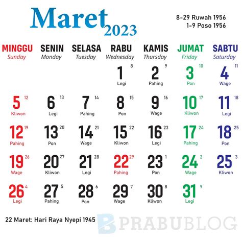 Kalender Bulan Februari 2023 Lengkap Nasional Dan Jawa Prabu Blog