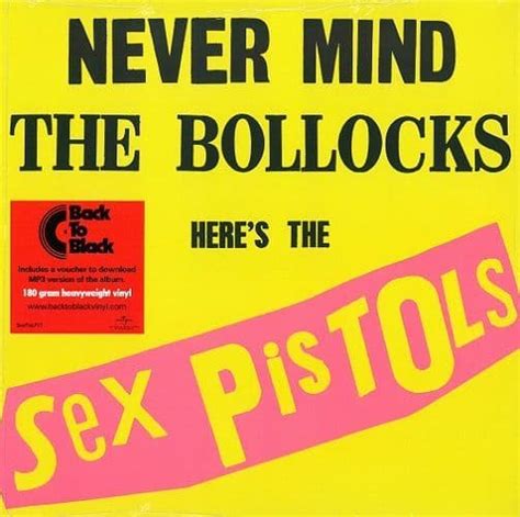 Sex Pistols Never Mind The Bollocks Vinyl Record Lp Universal 2014