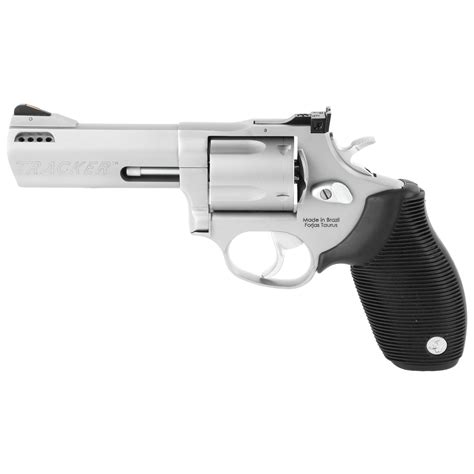 Taurus Tracker 44 Magnum 5 Round Revolver Stainless Rubber 4 Ti440049tkr