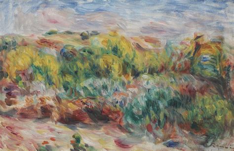 Pierre Auguste Renoir 1841 1919 Paysage Du Midi Christies