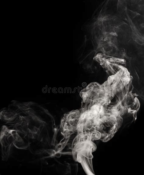White Smoke Swirls Stock Photo Image Of Pattern Abstract