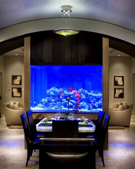 Amazing Built In Aquariums In Interior Design Fish Tank Design