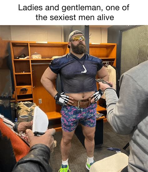 jason kelce named sexiest man alive finalist finally some sexy bear recognition r