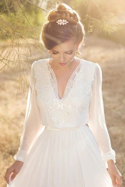 Fabulous Fall Wedding Dress Ideas Long Sleeves And Lace